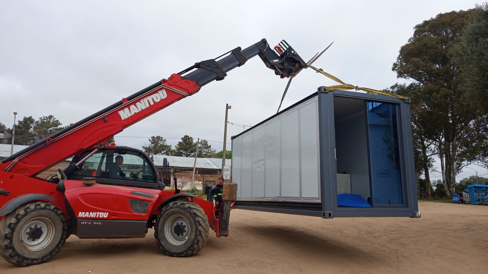 Mibremar — descarga del contenedor